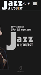 Mobile Screenshot of jazzalouest.com